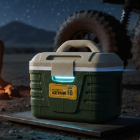 Професионална Хладилна кутия Military Green - Komax