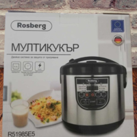 Мултикукър Rosberg, 780W, 5литра, 10 програми