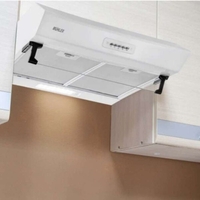 Абсорбатор, 160W, AMK- 2119IX, 160W, класик, INOX, 2 мотора
