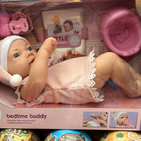 Реалистична кукла бебе Little Mommy с аксесоари - 39см