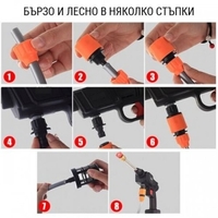 Акумулаторна Водоструйка 22 Бара, 1бр Батерия 48V 8Ah