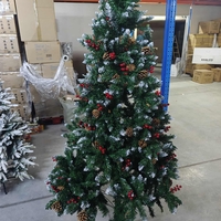 Уникална изкуствена елха Luxury Diamond