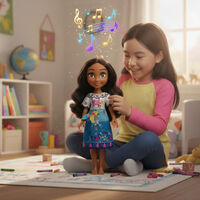 Кукла Magic Girl с очила и музика