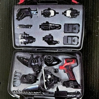 Акумулаторен мултифункционален комплект 20V безчетков 11 в 1 KRAFTWELLE KW-12390