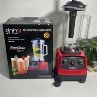 Професионален блендер Sinbo 4в1 – 2200W, 2L кана, дробене на лед и ядки