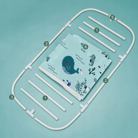 Сгъваема преносима вана XXL с възглавница и топлоизолация – Комфорт и удобство в малката баня