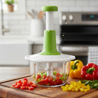 Ръчен кухненски чопър 900 мл с 3 остриета от неръждаема стомана Cheffinger