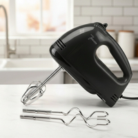 Ръчен миксер Cheffinger  – 250W мощност, 7 скорости и 4 бъркалки за бързо и удобно готвене