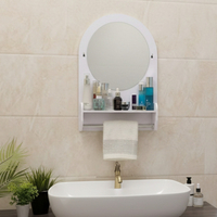 Огледало за грим с място за съхранение – елегантно и спестяващо място решение за баня и спалня