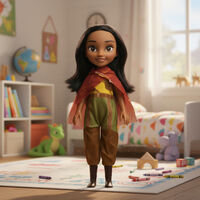 Кукла Рая със шапка и музика – Коледен подарък, който носи радост и магия