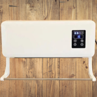 Модерна печка за стенен монтаж,за студено и топло