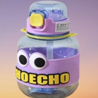 Весела детска бутилка за вода CHOECHO,700 мл