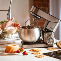 Планетарен миксер Voltz V51115F – мощност 1600W и 5L купа от инокс за перфектно тесто и кремове