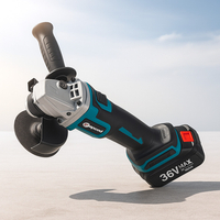 Акумулаторен безчетков ъглошлайф IF Tools AG03 – 36V, 2×4.0Ah батерии, комплект в куфар