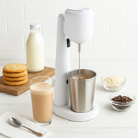 Стоящ фрапе миксер Muhler FMX-277S, 100W, Метална чаша