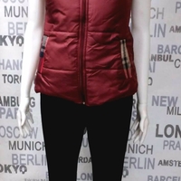 дамски елек с качулка