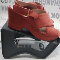 дамски сандали на платформа