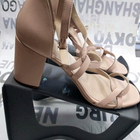 дамски сандали на ток