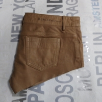 дамски къси панталони Replay-от естествена кожа