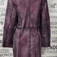 дамско  палто от естествена кожа