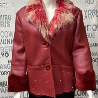 дамско  яке от естествена кожа