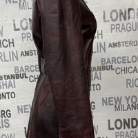 дамско  палто от естествена кожа