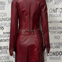 дамско  палто от естествена кожа