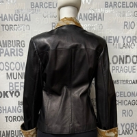 дамско  яке от естествена кожа