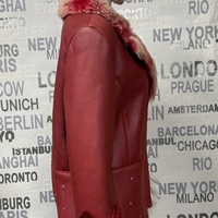 дамско  яке от естествена кожа