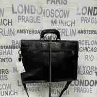 мъжка чанта за документи от естествена кожа