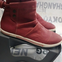 дамски боти от естествена кожа