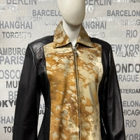 дамско  яке от естествена кожа