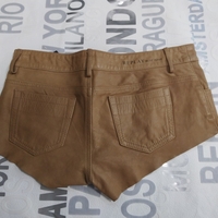 дамски къси панталони Replay-от естествена кожа