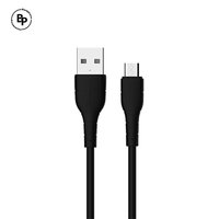 Кабел Somostel SMS-BP14 Usb - Micro, (1m) (3.1А) Black