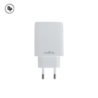 Адаптер Maxlife MXTC-10 Гнездо USB-C (20W) White