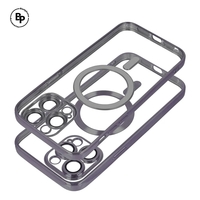 Силиконов Кейс Electro Magsafe iPhone 16 Pro Black