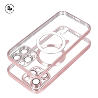 Силиконов Кейс Electro Magsafe Samsung S25 Rose Gold