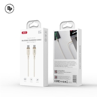 Кабел XO NB-Q261 Type-C - Type-C (1m) (60W) Beige