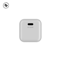 Зарядно Somostel SMS-Q10 QC, Type-C - Lightning (20W) White