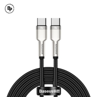 (Baseus) Кабел Cafule Type-C - Type-C, (2m) (100W) Black