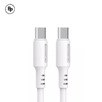 Кабел Somostel BP10 Type-C - Type-C, (1.2m) (3.0A) White