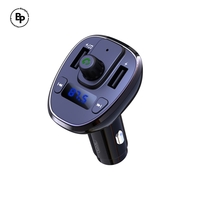 Зарядно за кола XO FM BCC05 Bluetooth MP3, трансмитер (18W) Black