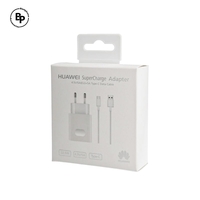 Зарядно Huawei Super Charge, USB - Type-C (1m) (22.5W) White