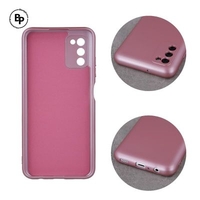 Силиконов Кейс Metallic Redmi 12C Pink