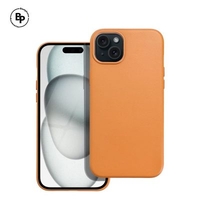 Кожен Mag Кейс iPhone 15 Plus Orange