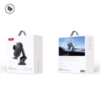 Стойка за кола XO WX036, Wireless зареждане (15W) Black