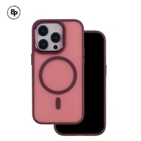 Кейс Frozen Magsafe iPhone 15 Pro Max Red