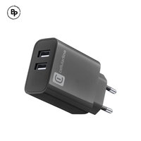 Cellularline Multipower Адаптер 2x Гнезда Usb (24W) Black
