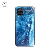 Marble Кейс iPhone 12 / iPhone 12 Pro Ocean
