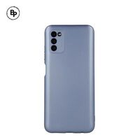 Силиконов Кейс Metallic Realme 9i Light Blue
